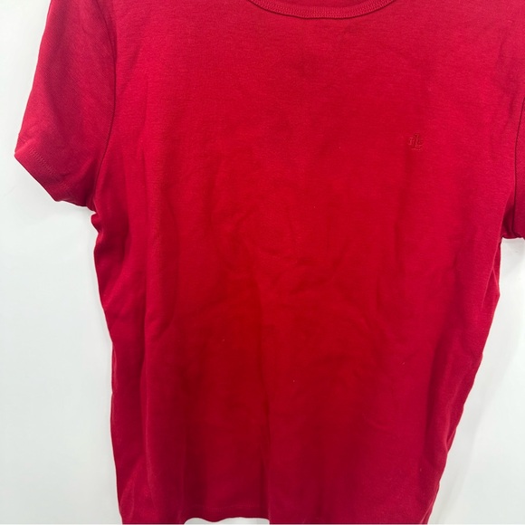Vintage Y2K Ralph Lauren Red Baby Tee Size XL Early 2000s - Picture 4 of 6
